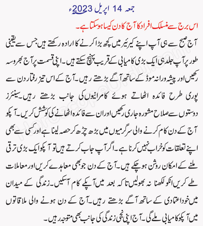 Aries Today in Urdu Daily Horoscope Aries in Urdu 2023