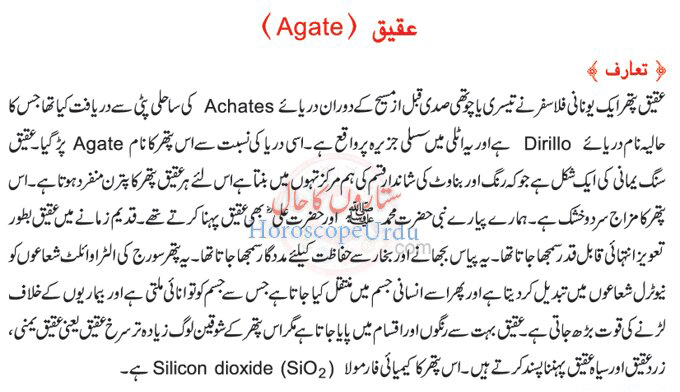 Aqeeq Information in Urdu