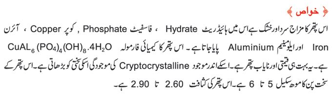 Feroza Information in Urdu